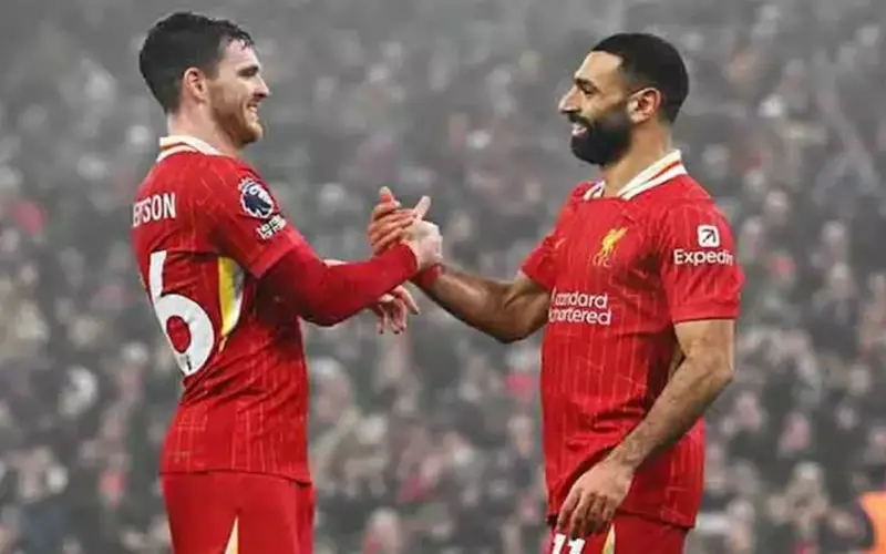 ليفربول يعلن مغادرة آندي روبرتسون بنهاية الموسم الجاري